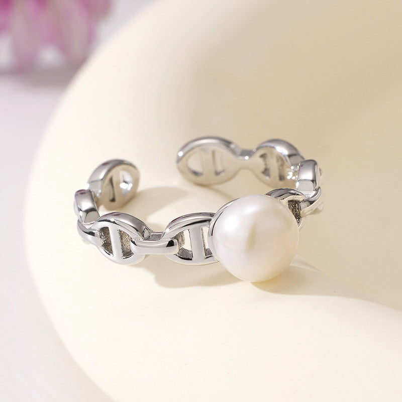 Casual Women's Hollow Pig Nose Ring Fashion Accessory